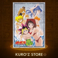 Yugioh Toei Amada Animation Character Card No.42.43.44.45 PUZZLE Card 1998