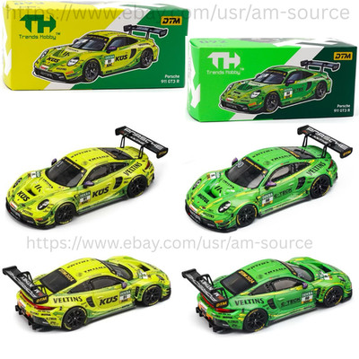 Trends Hobby 1:64 Porsche 911 GT3 R DTM 2024 #91 KÜS + #90 E-TECK Die-Cast Set