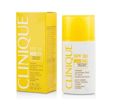Clinique Mineral Sunscreen Fluid For Face SPF50 30 ml