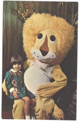 Baton Rouge La Mr Lion For Lions Club Promotions Vintage Postcard Louisiana