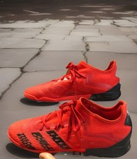 Size 10.5 - adidas Predator Freak.3 IN Demonscale - Solar Red
