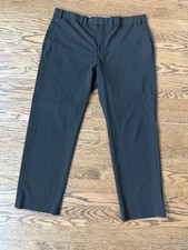 Michael Kors Men's Classic Fit Dress Pants In Black 36W X 29L