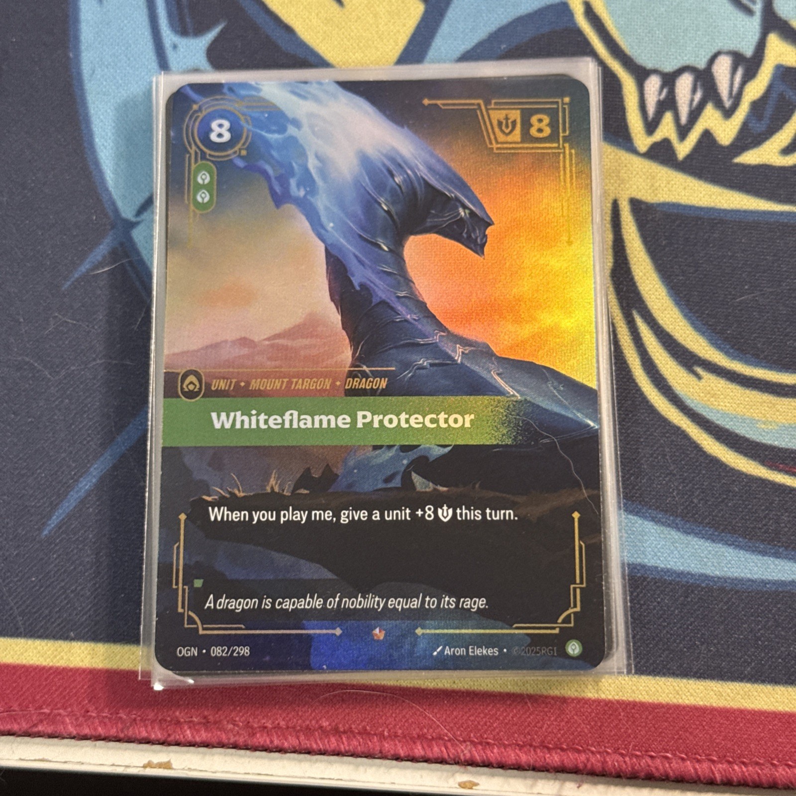 Riftbound League of Legends Origins Whiteflame Protector 082/298