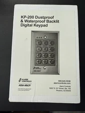 Assa Abloy KP-200 Dust proof &Waterproof Backlit Digital Keypad