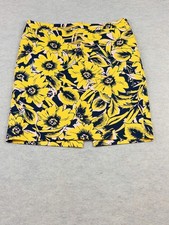 J.Crew The Pencil Skirt Floral Print Size 10