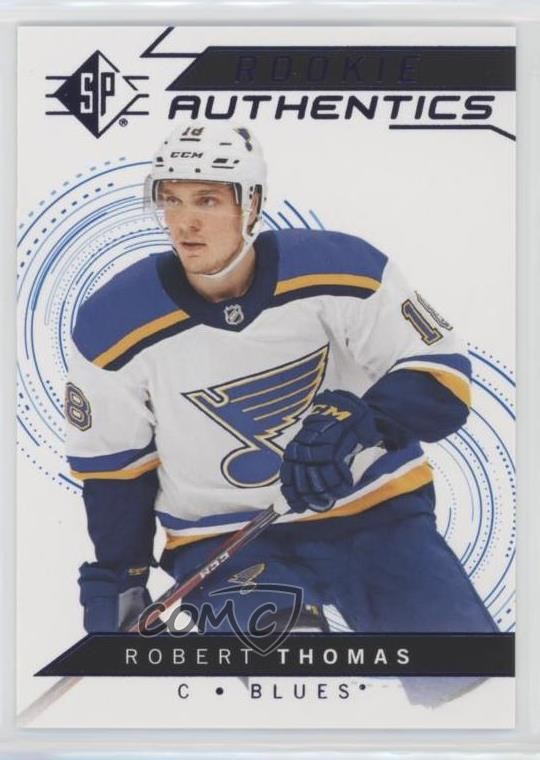 2018-19 SP Retail Rookie Authentics Blue Robert Thomas #137 Rookie RC 2vh