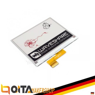 Waveshare 4,2'' 400x300 E-Ink E-Paper Raw Display Drei-Farbe Arduino 3,3V
