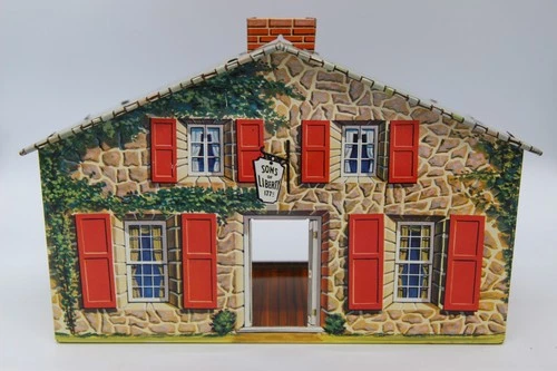 Vintage Marx Toys Tin Sons of Liberty Litho Building Clean