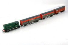 Hornby R156 Class 08 Shunter 13012 Plus Three Railfreight Wagons. Used. OO Gauge