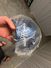 Triple 8 brainsaver helmet Blue Metallic Large roller derby blades skateboarding