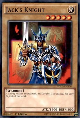 King of Games: Yugi's Legendary Decks #YGLD-ENB06 Jack's Knight (B)