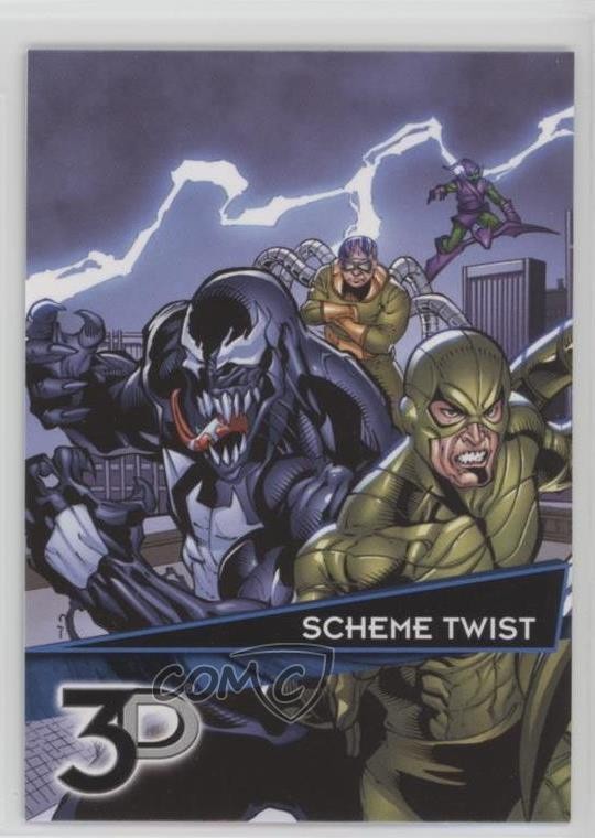 2015 Upper Deck Marvel 3D Scheme Twist #33 1m8