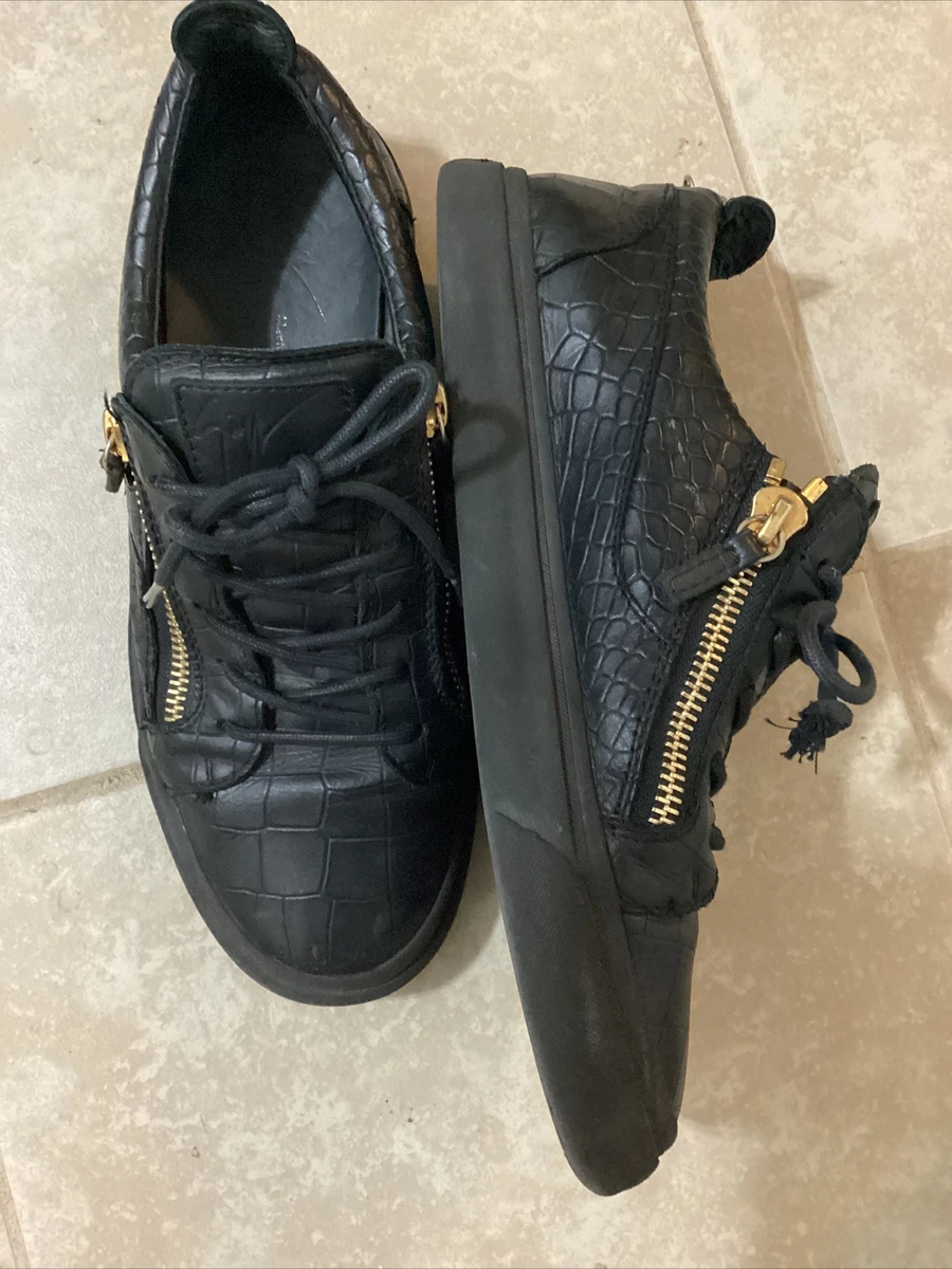 Giuseppe zanotti croc sneakers new arrivals