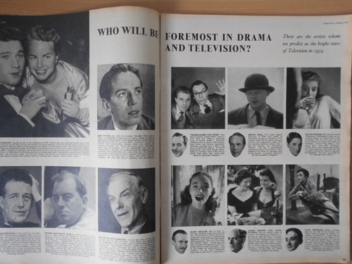 Picture Post Magazine jan/april 1954 articles tv drama horse racing 1950s - Picture 3 of 4