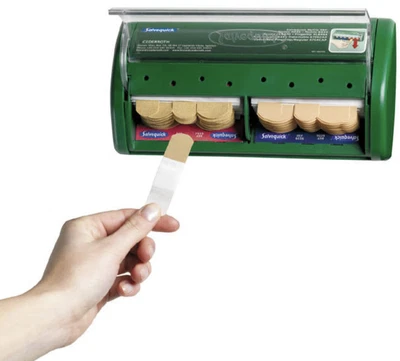 Pflasterspender Salvequick® gefüllt 19 x 4 x 11 cm Pflaster Holthaus 95 Pflaster - Bild 1 von 4
