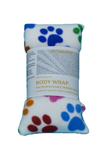 Printed Wheat Heat Packs Body Wraps Lavender Unscented Microwave Heat Bag Relief - Picture 3 of 11