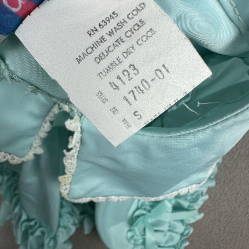 Vintage Marthas Miniatures Pageant Full Circle Cake Dress Lace Size Small - 第 4/6 張圖片