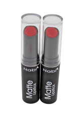 NABI Matte Lipstick. MLS41 ANGEL RED 2 PACK