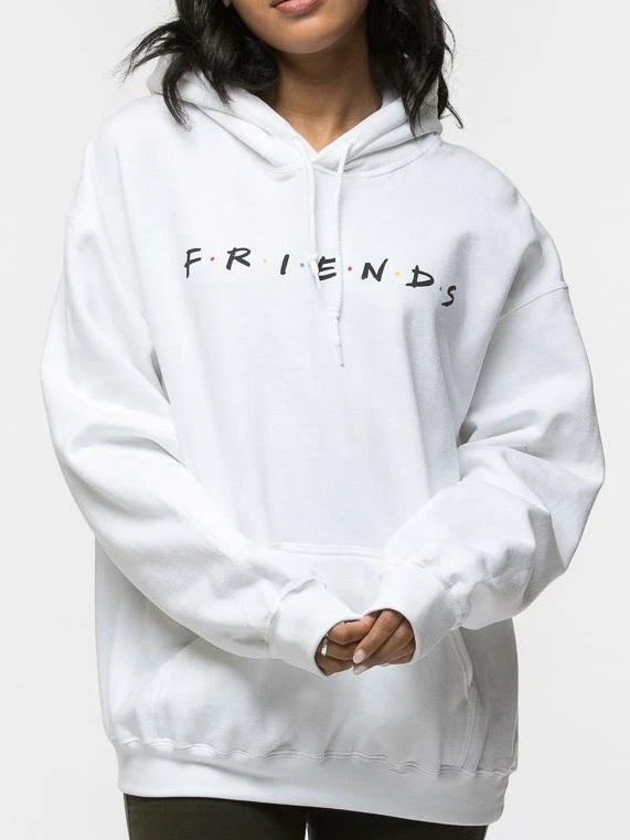 Friends clearance hoodie white