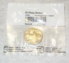 1935-P Buffalo Nickel Littleton packaging - Average Circulated!