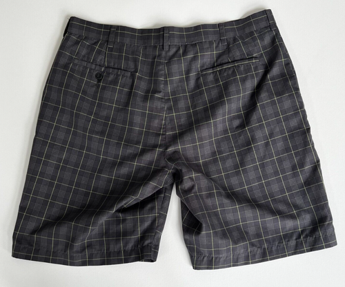 Pantalones cortos de golf Ben Hogan para hombre 38 colección de rendimiento chino gris a cuadros - Imagen 2 de 10