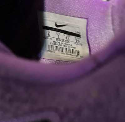 2017 Mens Nike Kobe A.D. Purple Stardust Black Size 8 Used Very