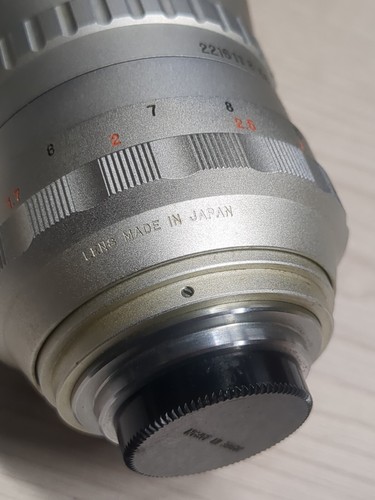General Electric 75mm f1. 4 Lens C Mount Super 16 Bolex great sharp Blackmagic - Picture 11 of 11