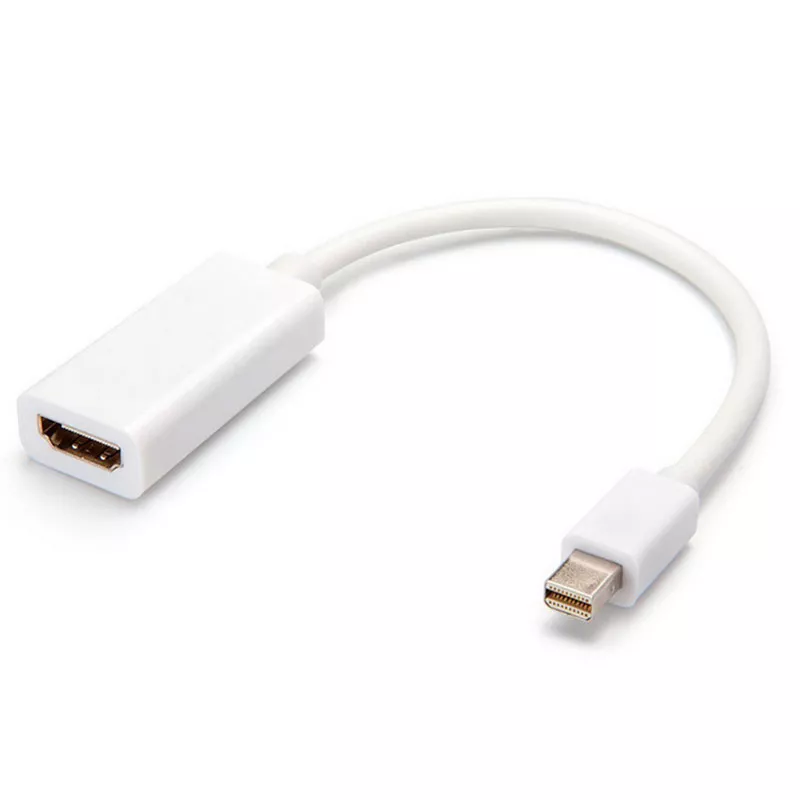 skille sig ud Drejning Skole lærer Thunderbolt Mini Display Port to HDMI Female Cable Adapter for Apple  MacBook 8800216198827 | eBay