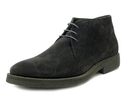 Scarpe Uomo Casual 44 Polacchine Pelle Camoscio Grigio Scuro MADE IN ITALY  | eBay