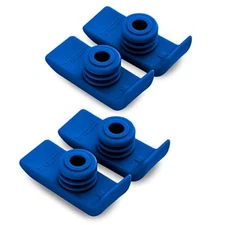 Walker Ski Glider Feet Slider with Curved Tips, 4 Pcs