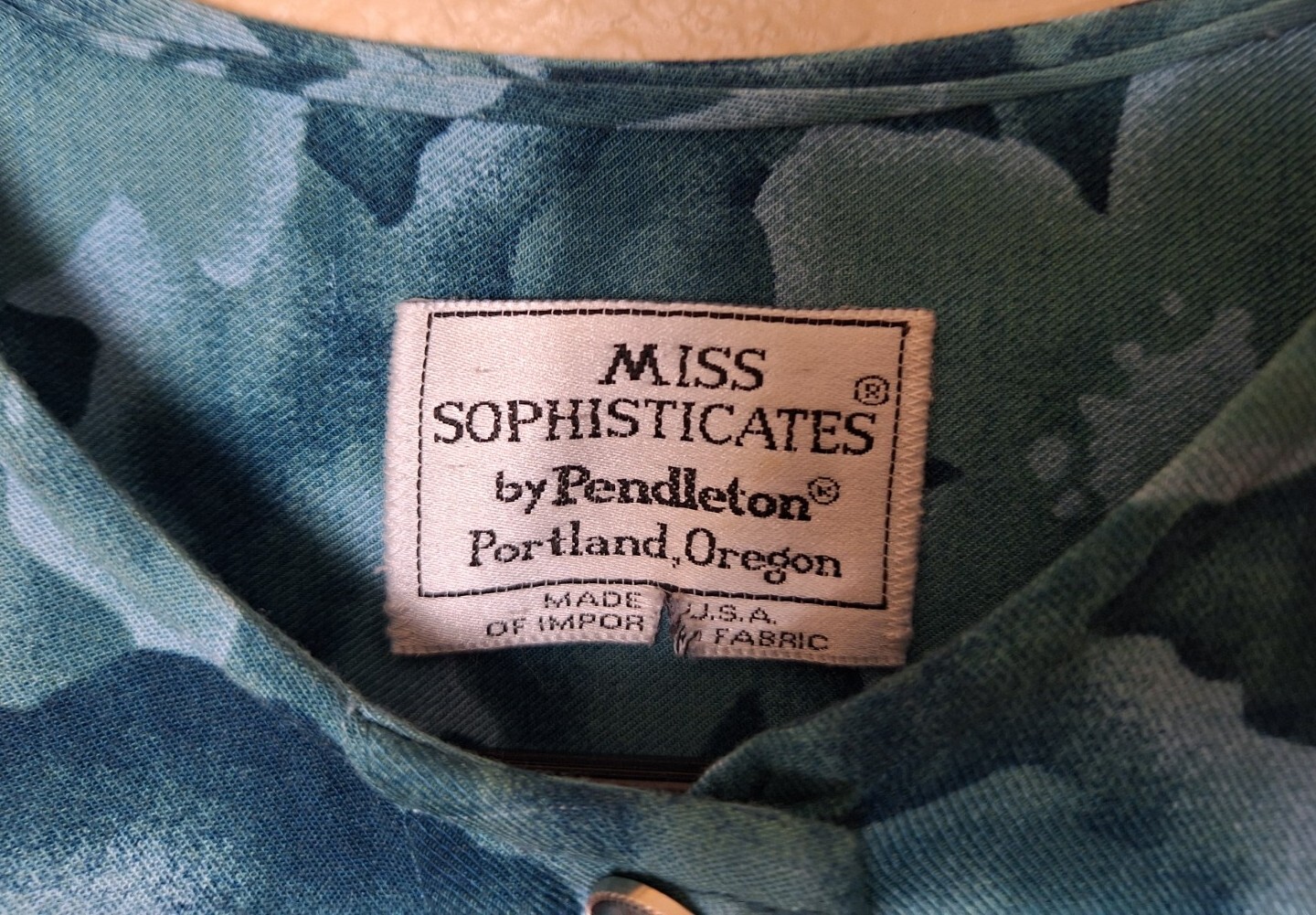 SOPHISTICATES by PENDLETON Women’s Size Small Blu… - image 4