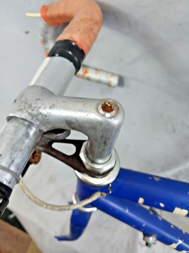 1990 Trek 1500 Racing Road Bike Frame Set Small 52cm Blue Steel Fast USA Shipper - Picture 18 of 23