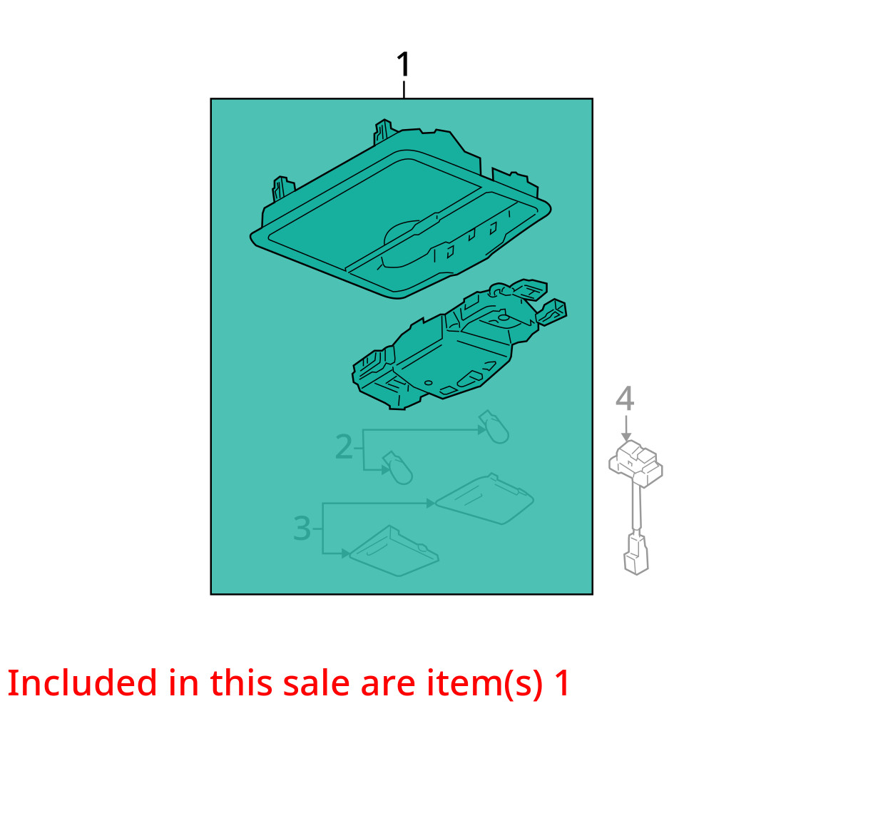 Overhead Roof Console Switch ROGUE EXCEPT SPORT 13 14 15