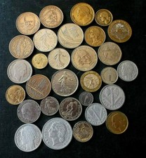 good ancient coins of France from  50,s to  1999  VF