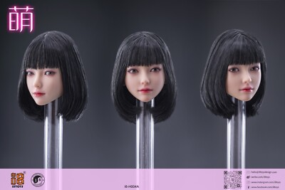 I8Toys I8-H004A 1/6 Beauty Girl Mandy Movable Eyes Head Sculpt For 12'' Figure