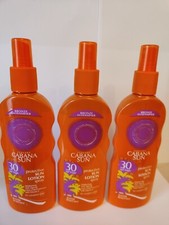 3 X CABANA SONNENSCHUTZ ANTI-AGING LOTION SPRAY LSF30 200ML.SCHN&Auml;PPCHEN.3 X 200ML