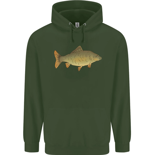 A Carp Fish Fishing Fisherman Childrens Kids Hoodie - Picture 55 of 88