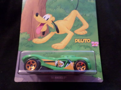 HW HOT WHEELS 2018 DISNEY 90 YEARS PLUTO #4/8 16 ANGELS GREEN HOTWHEELS