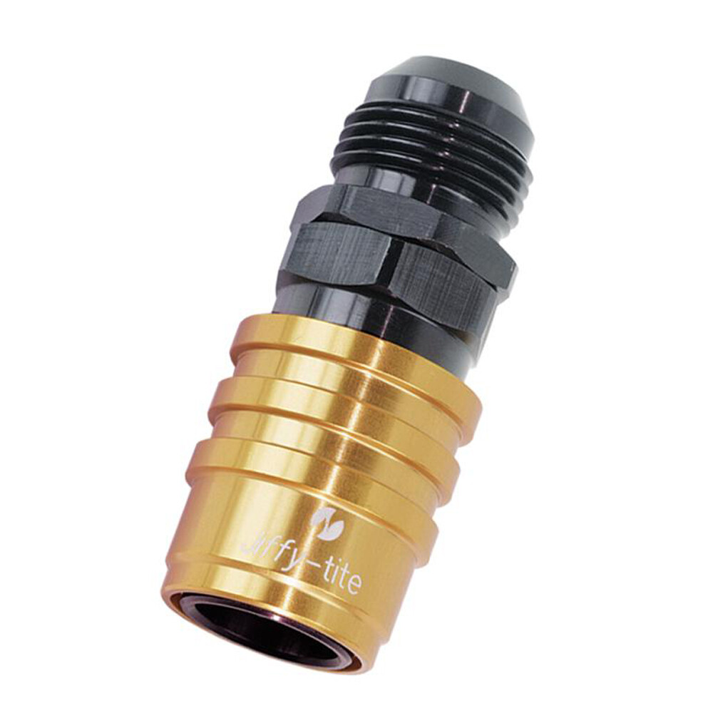 Jiffy-Tite 12an Male Socket Fitting Valve w/Buna Seals Jiffy-Tite 12an Male Socket Fitting Valve w/Buna Seals