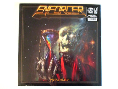 ENFORCER NOSTALGIA LP 2023 GOLD VINYL + A2 POSTER