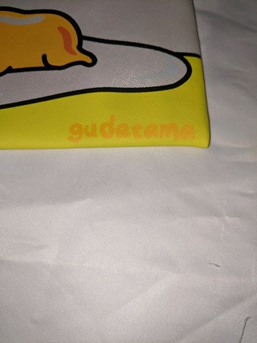 Gudetama The Lazy Egg Pouch Ipsy Bag Zipper Closure Sanrio Meh 7X5 Inches - Picture 3 of 24