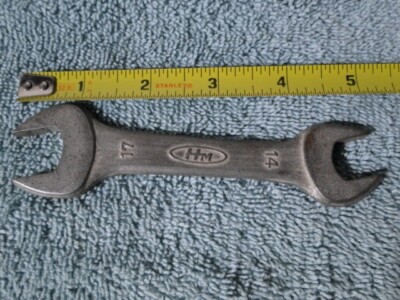Honda Motors Koma 41  Tool Kit 14mm--17mm Vintage Double Open End Wrench