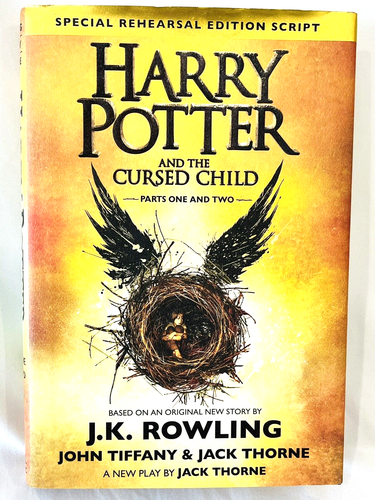 JK Rowling Harry Potter & The Cursed Child 1st Ed HC Special Rehearsal ...