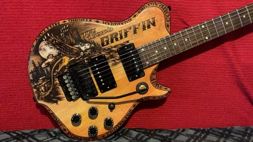 custom Griffin Gibson electric guitar