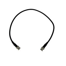 Shure BNC Male to Male Coaxial Cable 1 Foot Black