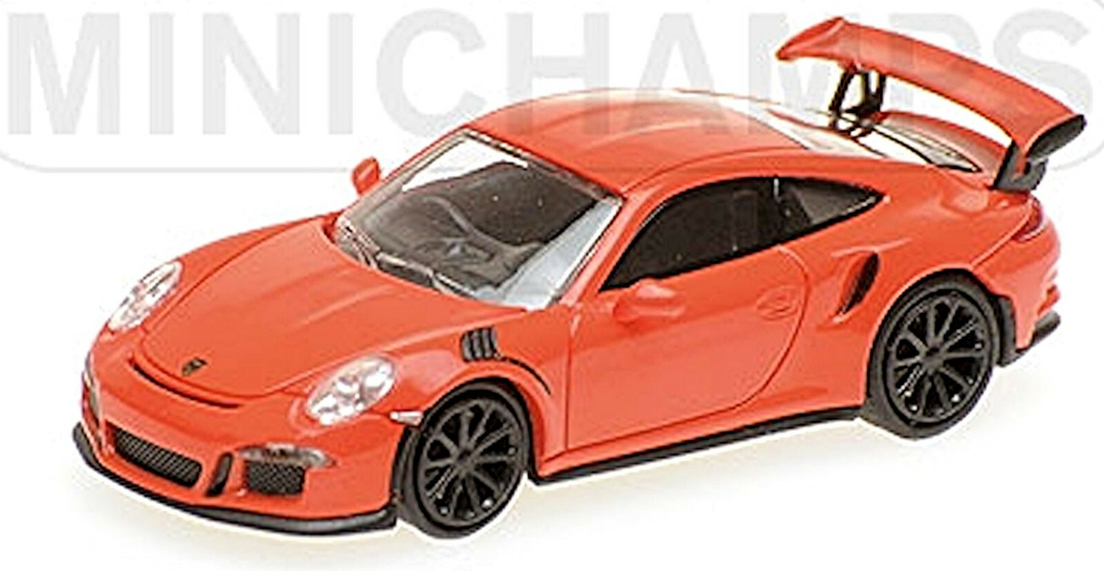 Porsche 911 GT3 RS 991.1 Coupe 2015-16 Orange 1:87 Minichamps