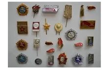 Soviet Badges Like Military, Awards, Lenin And Others Are Original Collectibles