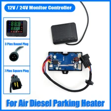 12V 24V 2-8KW Diesel Parking Heater Monitor Controller Board Motherboard Car @
