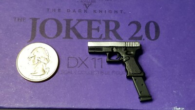 Hot Toys Exclusive DX11 Dark Knight 1/6 Joker 2.0 action figure's handgun only!