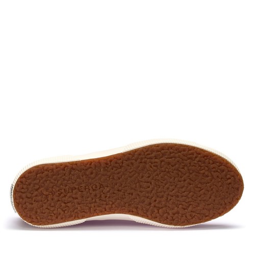 Superga Herren rosa Skin-F Avorio Freizeit Schnürschuhe Turnschuhe UK 10,5 - Bild 2 von 5